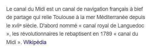 Canal du midi